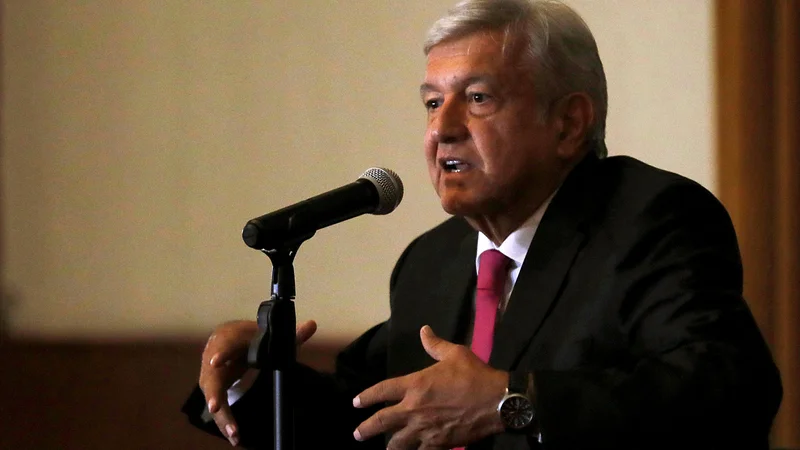 Fotografija: Mehiški predsednik Andrés Manuel López Obrador, poznan tudi kot Amlo. FOTO: Carlos Jasso/Reuters