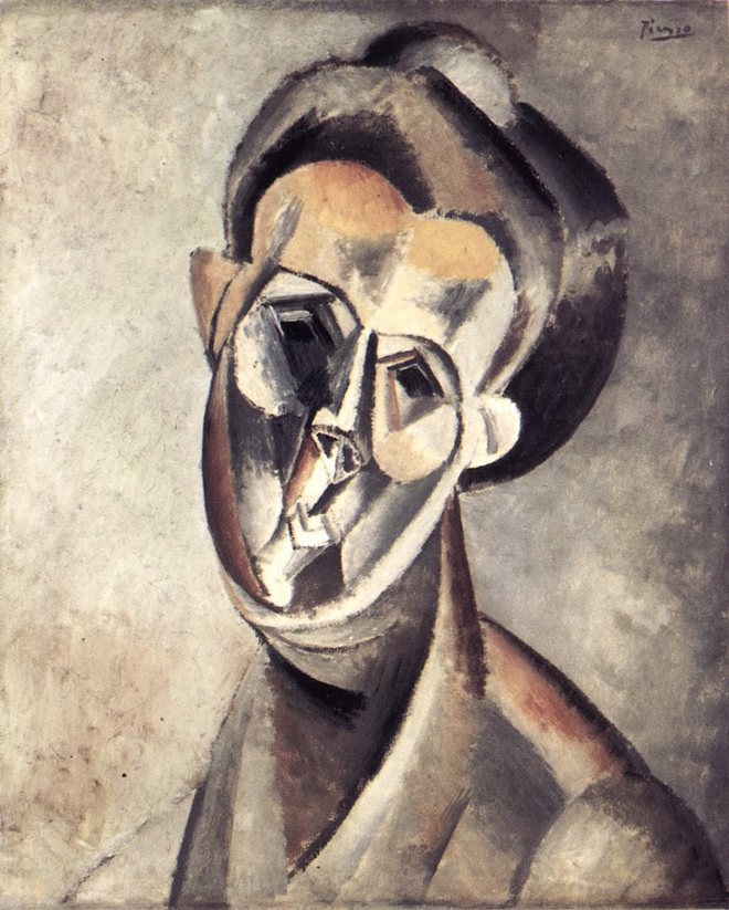 Pablo Picasso: <em>Glava Fernande</em>, 1909. FOTO: Narodni Muzej Srbije