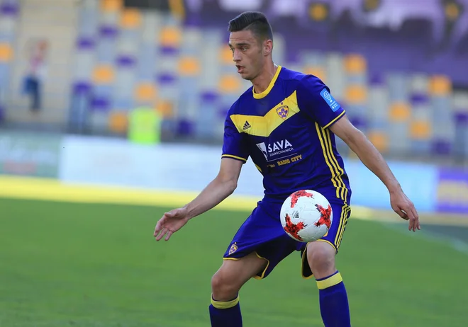 Gregor Bajde je zadel za zmago Maribora. FOTO: Tadej Regent/Delo