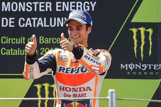 Dani Pedrosa bo v nedeljo štartal v Nemčiji. Foto AFP