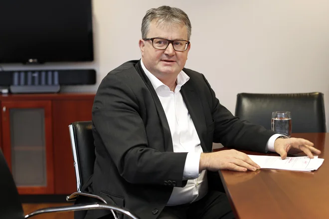 Miloš Čas, direktor Agencije za trg vrednostnih papirjev Foto Uroš Hočevar