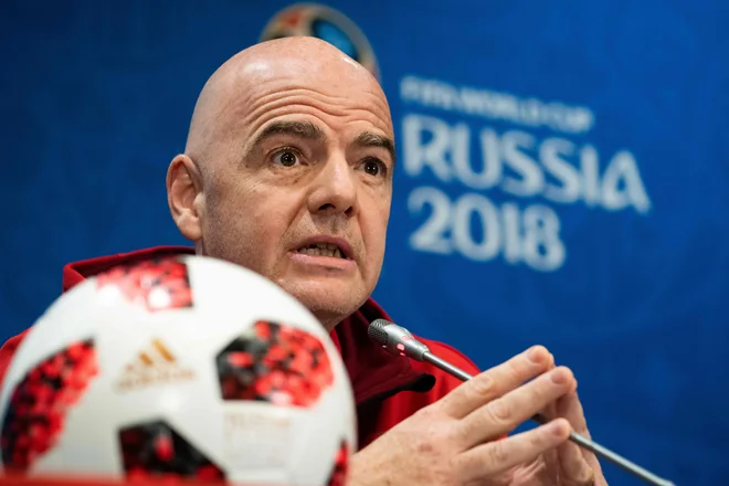 Gianni Infantino. FOTO: Jewel Samad/AFP