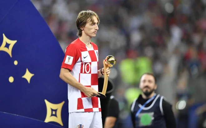 Luka Modrić je prepričal najbolj med vsemi na prvenstvu. FOTO: Martin Meissner/AP