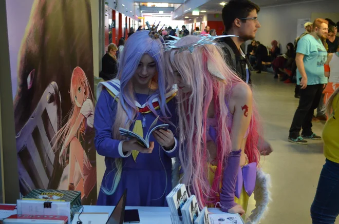 Med bralci revije so zaželene reportaže z raznih dogodkov, povezanih z japonsko pop kulturo. Med njimi je tudi cosplay, maskiranje v junake iz animejev in mang. Foto Aleksandra Rajković