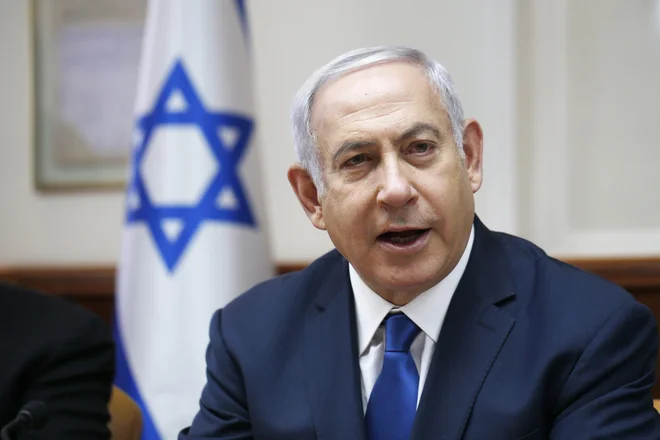 Izraelski premier Benjamin Netanjahu je sprejem zakona že označil za &raquo;ključni trenutek&laquo; v zgodovini sionizma in izraelske države. FOTO: AP