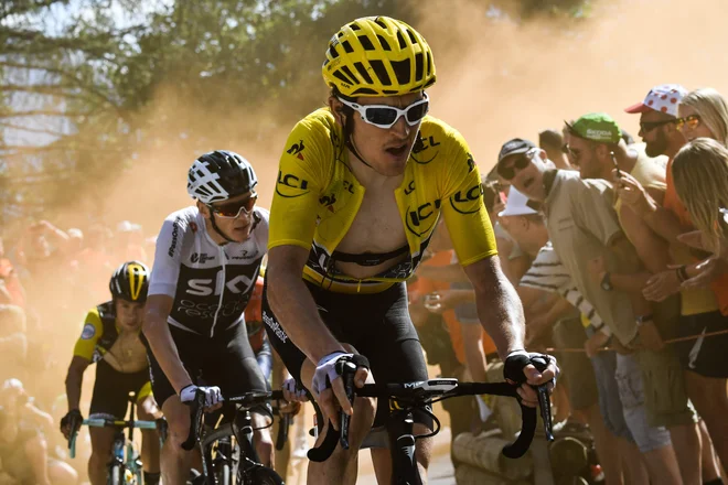 Geraint Thomas je v življenjski formi, kar je potrdil z epsko zmago na serpentinah Alpe d&#39;Hueza.&nbsp;