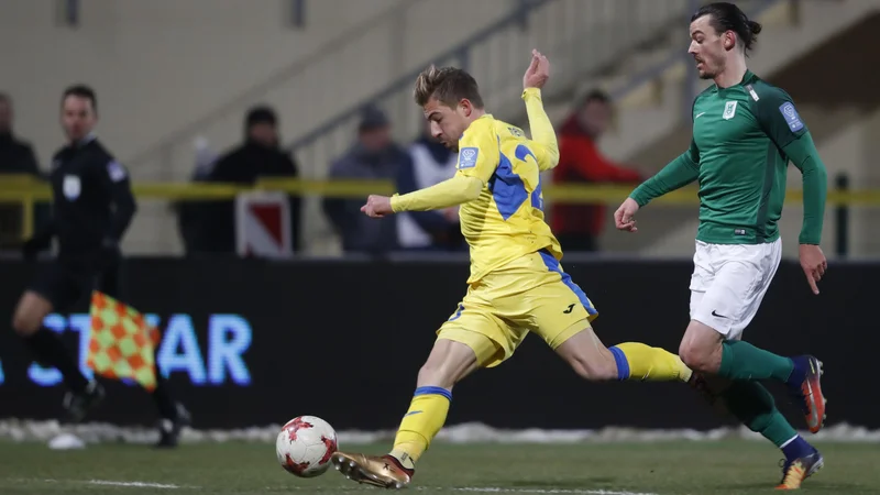 Fotografija: Dario Melnjak je potrdil napredovanje Domžal. FOTO: Leon Vidic/Delo