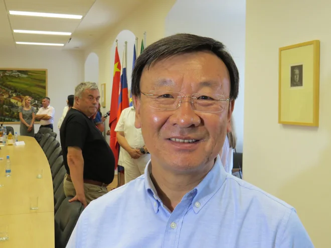 Zhao Jiangtao, župan kitajskega mesta Baotou FOTO: Bojan Rajšek/Delo