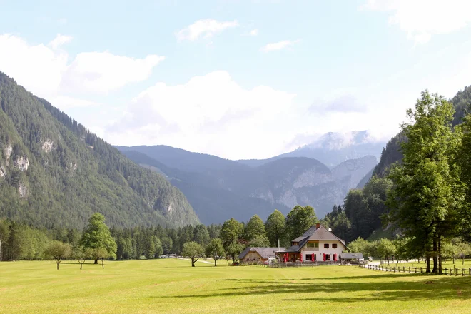 Logarska dolina, eden lepših kotičkov Slovenije FOTO: Marko Feist