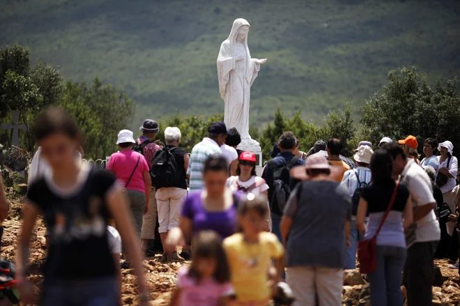 Međugorje se je razvilo v pomembno romarsko središče. FOTO: Reuters