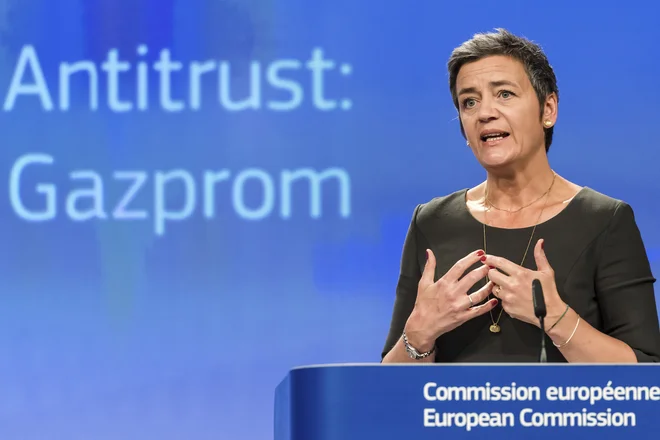 Margrethe Vestager Foto: Ap