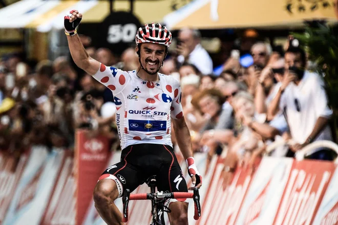 Julian Alaphilippe je francoski junak letošnje dirke po Franciji.