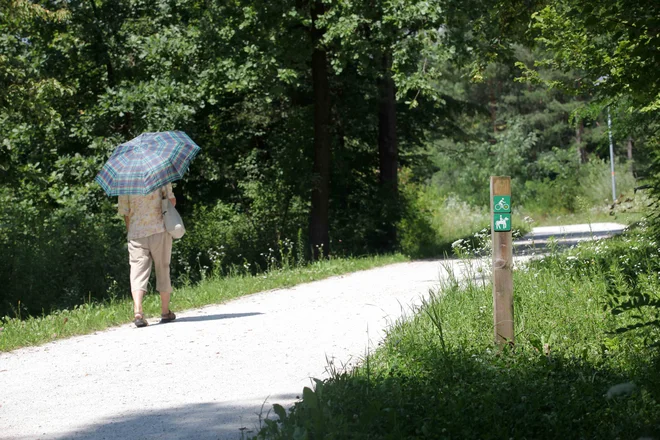 Urejena kolesarska in pešpot ob Savi. FOTO: Mavric Pivk