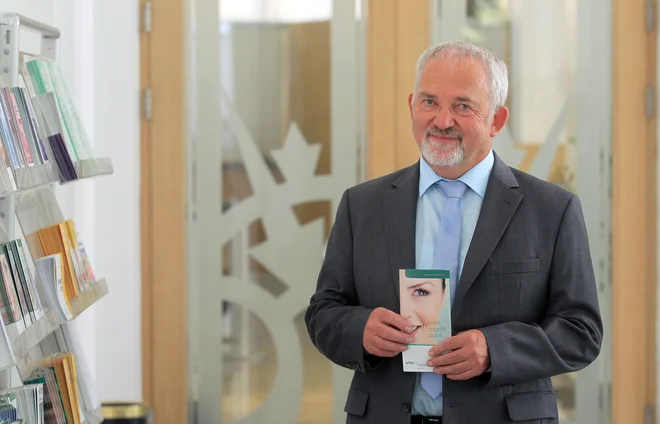 Marjan Sušelj, generalni direktor ZZZS: Predvidoma v 2019 nove cene bolnišničnih storitev. Foto Blaz Samec/delo