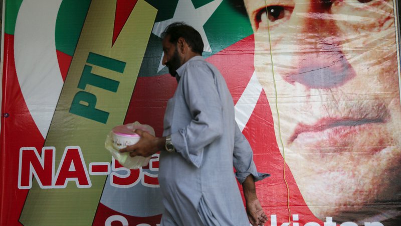 Fotografija: Imran Kan, novi vladar Pakistana.
FOTO REUTERS