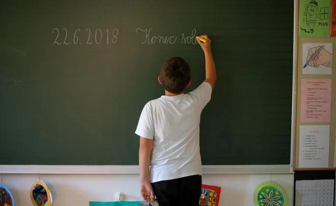 Kaos na trgu poglablja tudi socialne razlike na šolskih hodnikih.&nbsp;FOTO: Jože Suhadolnik/Delo