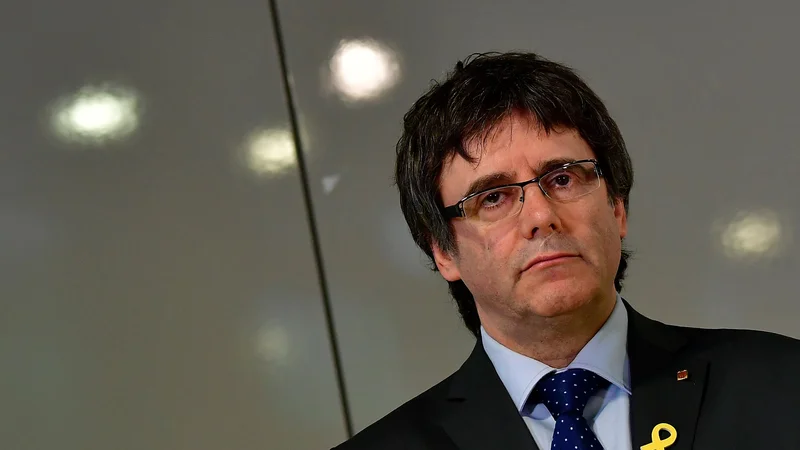 Fotografija: Carles Puigdemont FOTO: Tobias Schwarz/AFP