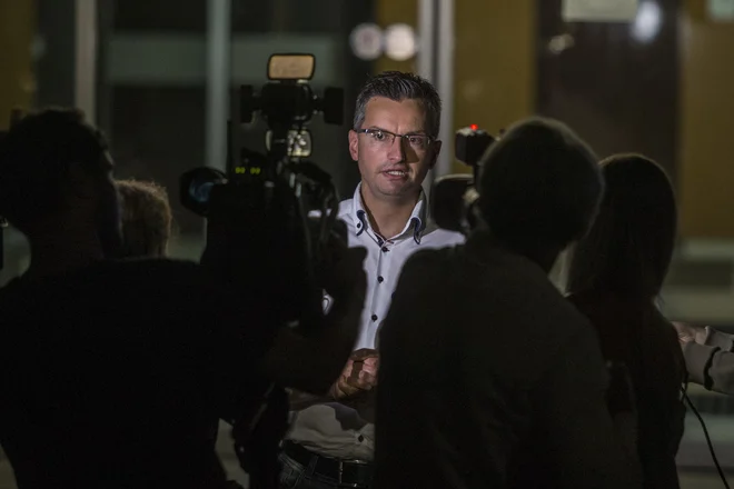 Marjan Šarec: &raquo;Moj občutek je, da Levica misli resno.&laquo; FOTO: Voranc Vogel/Delo