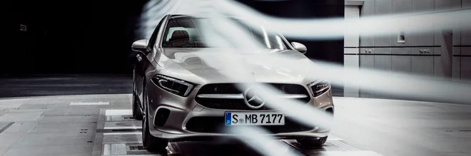 Aerodinamična limuzina razreda A. FOTO: Daimler