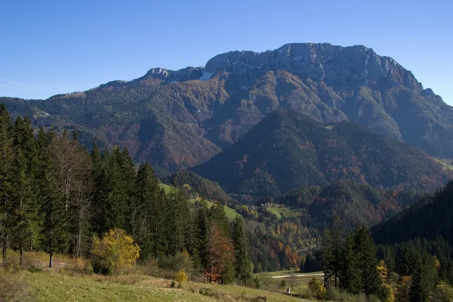 Pogled na Raduho. FOTO: Brane Piano