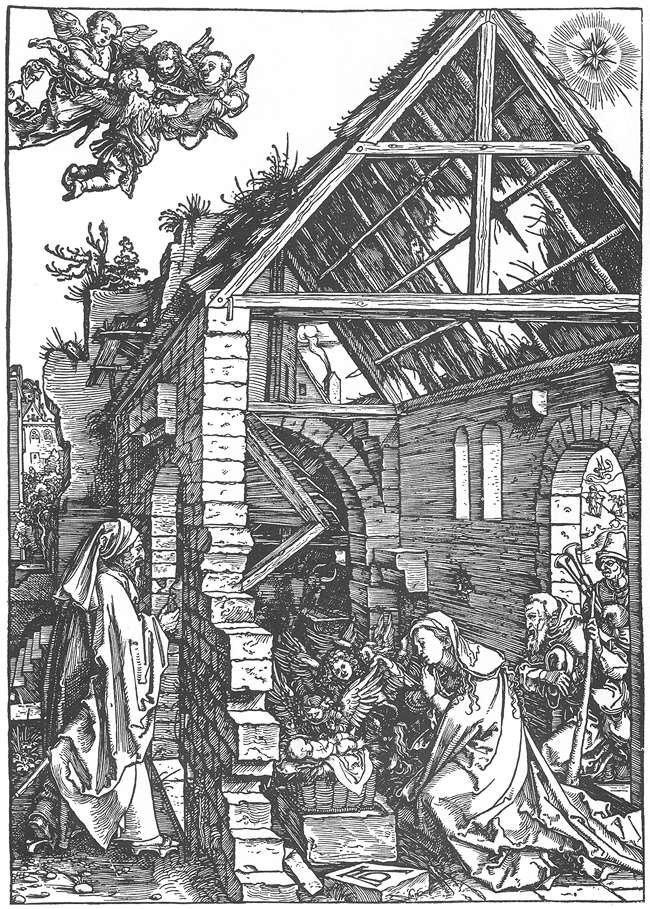 Grafični listi Albrechta Dürerja iz cikla <em>Marijino življenje</em> so bili tarča pirata Marcantonia Raimondija. FOTO: Wikipedija