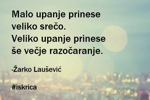 Četrtkova iskrica dneva. Grafika: Delo