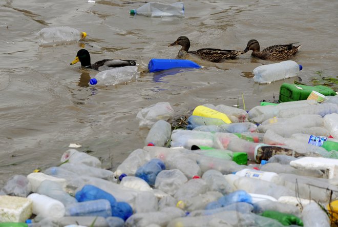Plastika ne sodi v naravo. FOTO: Reuters