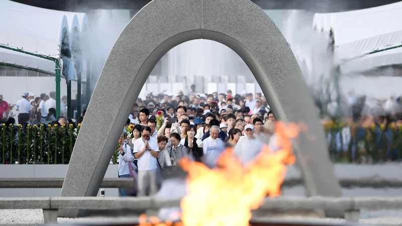 Fotografija: Japonska uradno nima jedrske bombe. FOTO: Reuters