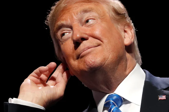 Kaj pa če v primeru Trumpa spremljamo načrtno rušenje doslej veljavnih praks in razmerij z enim samim ciljem: zmagati ne glede na ceno? FOTO: Reuters