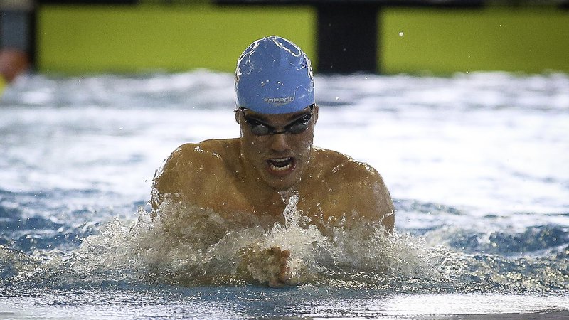 Fotografija: Peter John Stevens bo plaval v finalu na 50m prsno. 