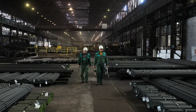 Jeklarna Štore Steel je dobiček iz poslovanja lani več kot potrojila. Foto Blaž Samec