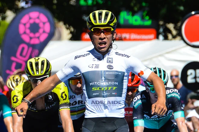 Caleb Ewan se seli v Belgijo. FOTO: AFP