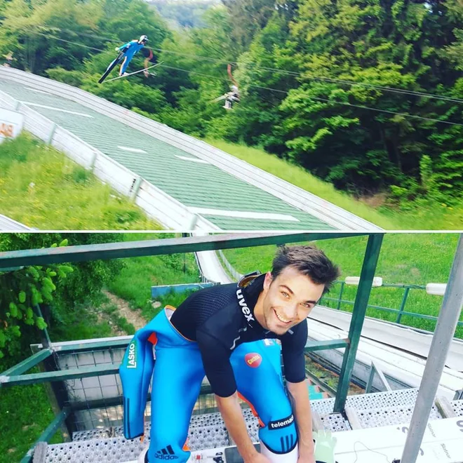 Ernest Prišlič bo skakal tudi v Franciji. 