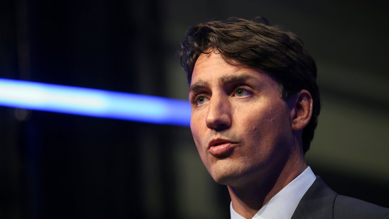 Fotografija: Trudeaujev poskus umiritve spora ni prinesel rezultatov. FOTO: REUTERS/Christinne Muschi
