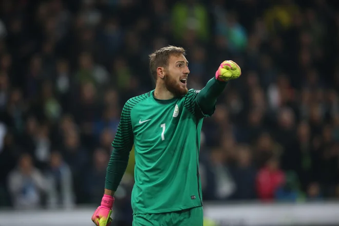 Jan Oblak je bil v minuli sezoni že tretjič zapored najboljši vratar španskega prvenstva.<br />
Foto Tomi Lombar/Delo