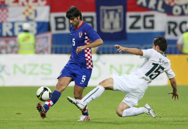 Vedran Ćorluka je reprezentačni dres nosil 13 let. FOTO: Tadej Regent/Delo