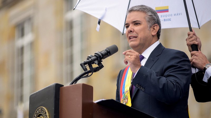 Fotografija: Pred novim predsednikom Kolumbije je veliko izzivov. FOTO: AFP