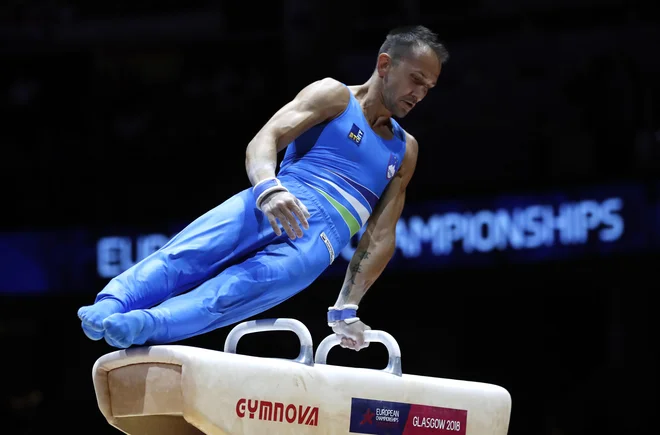 Sašo Bertoncelj je vpisal svoj najboljši dosežek z evropskih prvenstev. FOTO: Darko Bandić/AP