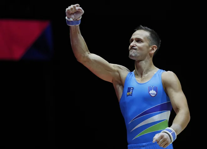 Sašo Bertoncelj si je priboril tretjo kolajno na evropskih prvenstvih. FOTO: Reuters