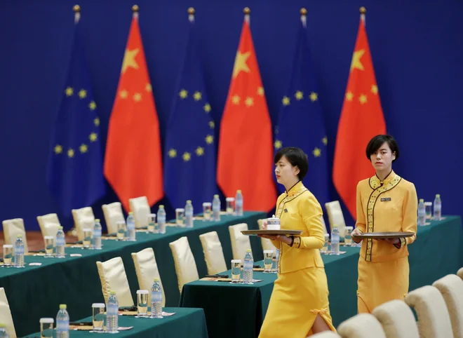 Evropske države sumijo, da je v ozadju prevzemov politično vodstvo v Pekingu. očitke o protekcionizmu zavračajo. FOTO: Reuters