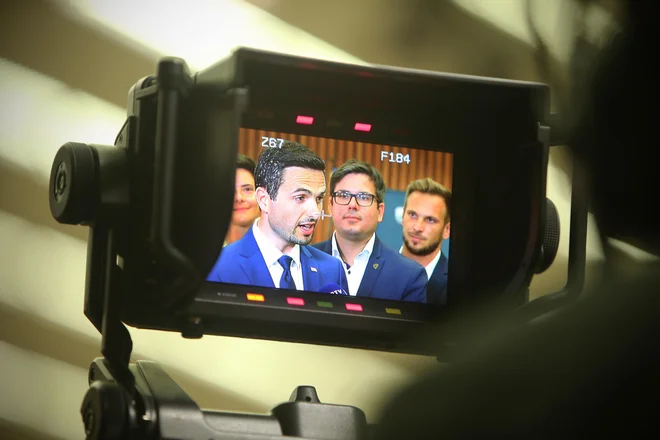 Matej Tonin bo državni zbor vodil samo še mesec dni. FOTO: Jure Eržen