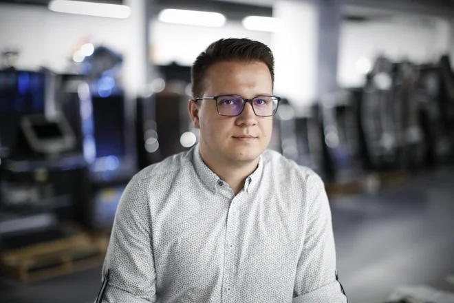 Eden redkih strokovnjakov za informacijsko varnost v Sloveniji. Foto Uroš Hočevar