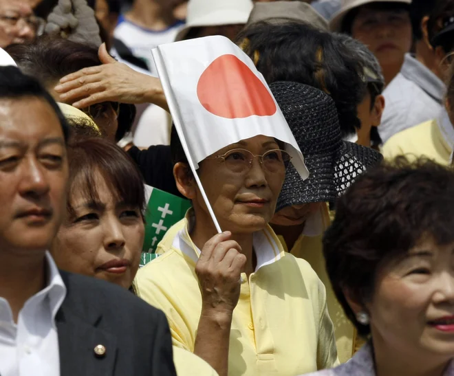 Trenutne temperature v Tokiu se gibljejo okoli 41 stopinj Celzija.
FOTO: Kim Kyung Hoon Reuters