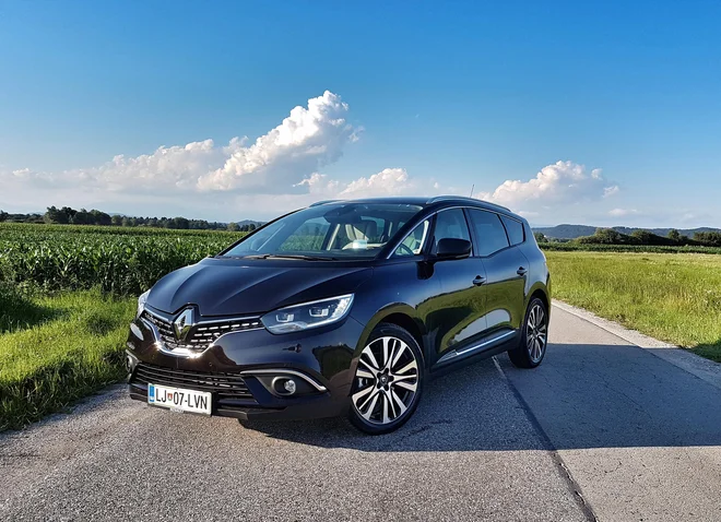 Renault grand scenic. FOTO: Andrej Brglez