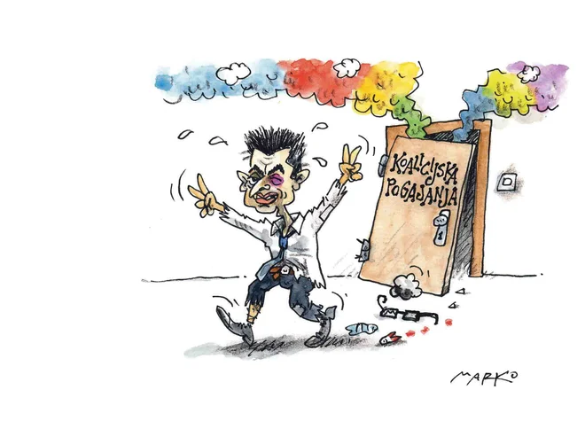 Karikatura: Marko Kočevar