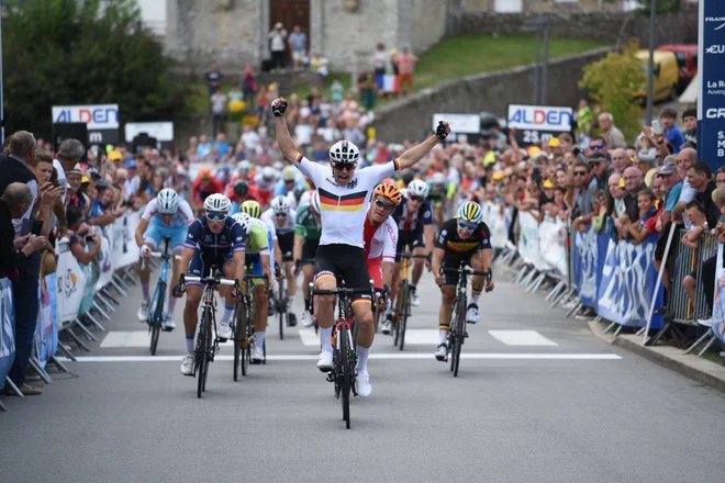 Max Kanter je dobil prvo etapo Binck Bank Toura. Foto: Tour De'l Avenir