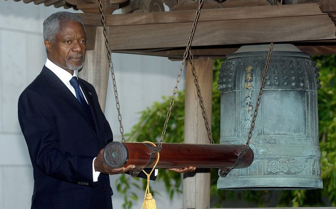 Kofi Annan je umrl star 80 let. FOTO: Reuters
