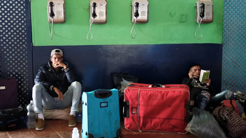 Fotografija: Od leta 2015 je Venezuelo zapustilo 2,3 milijona ljudi. FOTO: Nacho Doce/Reuters