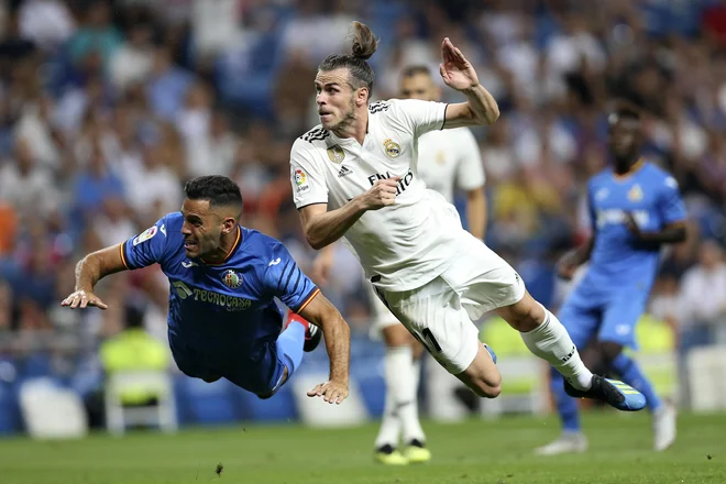 Gareth Bale (desno) je odločno začel obdobje po Ronaldu. FOTO: AP