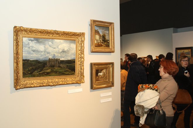 Leta 2015 je Narodna galerija gostila razstavo <em>Slikati v Normandiji: Ob izvirih impresionizma</em>. FOTO: Igor Modic/Delo